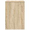 vidaXL Sängbord 2 st med låda sonoma-ek 39x28x41 cm