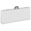 vidaXL Ramp f&ouml;r rullstol 270 kg Silver 92 x 73 x 5 cm Aluminium