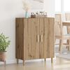 vidaXL Sideboard Artisan Ek 70 x 34 x 90 cm Konstruerat trä