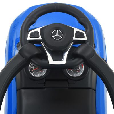 vidaXL Åkbil med handtag Mercedes Benz GLE63 blå