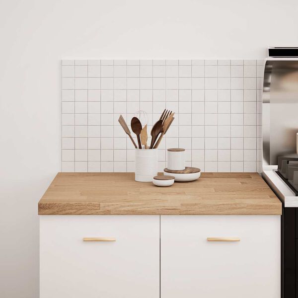 vidaXL K&ouml;ksb&auml;nkskiva 80x63,5x4 cm massiv ek rektangul&auml;r