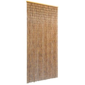 vidaXL D&ouml;rrdraperi i bambu 90x200 cm