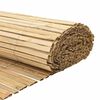 vidaXL Bambustängsel Brun 400 x 125 cm Bambu