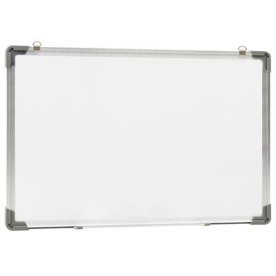 vidaXL Magnetisk whiteboard vit 60x40 cm stål