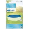 Intex Poolöverdrag solenergi blå 448 cm polyeten