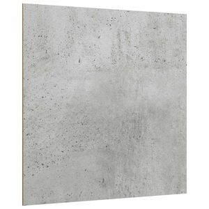 vidaXL Dekorpaneler 12 st Betonggr&aring; 30 x 30 x 0.27 cm Konstruerat tr&auml;
