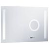 vidaXL Badrumsspegel LED med touch-sensor 100x60 cm