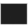 vidaXL Utomhus Rullgardin 90% UV Block Svart 200 x 140 cm HDPE