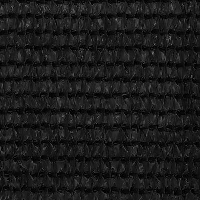 vidaXL Rullgardin utomhus 140x230 cm svart