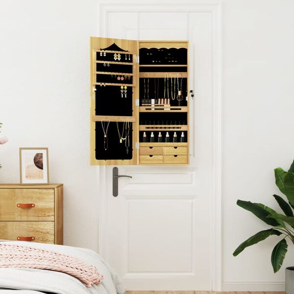 vidaXL Spegelskåp väggmonterat 37,5x10x90 cm