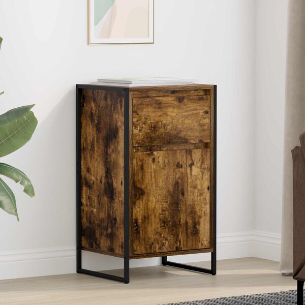 vidaXL Sideboard med l&aring;da R&ouml;kek 81 x 36 x 150.5 cm Konstruerat tr&auml;