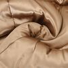 vidaXL Sommar Duvet Guld 135 x 220 cm Satin och Mikrofiber
