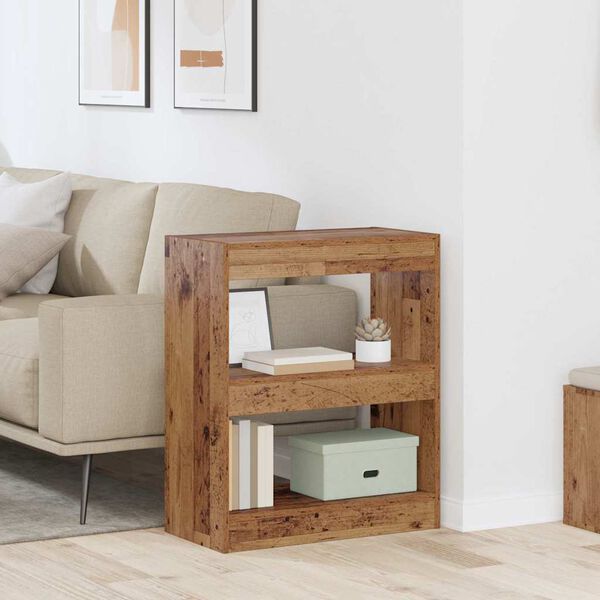 vidaXL Boksk&aring;p Gammalt tr&auml; 60 x 30 x 72 cm Konstruerat tr&auml;