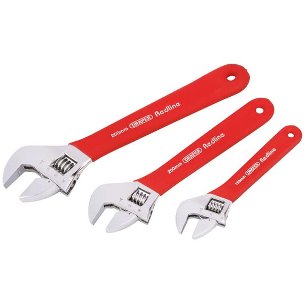 Draper Tools Redline Skiftnyckelsats 3 st 67634