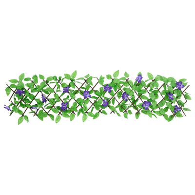 vidaXL Konstväxt murgröna spaljé expanderbar 5 st grön 180x20 cm