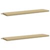 vidaXL 2-delade B&auml;nk Kuddar SOEST 2 st 100% Polyester Beige