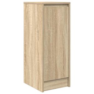 vidaXL Sk&auml;nk Sonoma ek 29,5x34x76 cm konstruerat tr&auml;