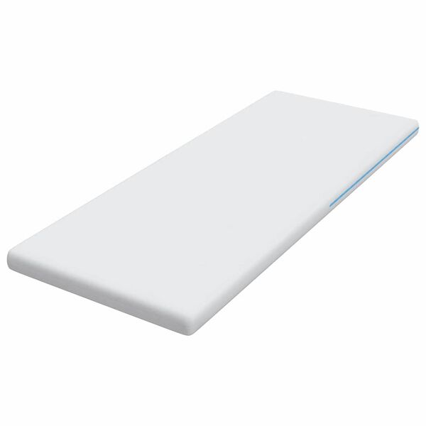 vidaXL Madrasskydd Vit 80 x 200 cm Jacquardtyg