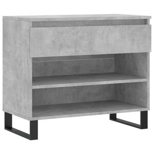 vidaXL Skosk&aring;p betonggr&aring; 70x36x60 cm konstruerat tr&auml;