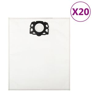 vidaXL Dammsugarp&aring;sar f&ouml;r Karcher WD4 20 st