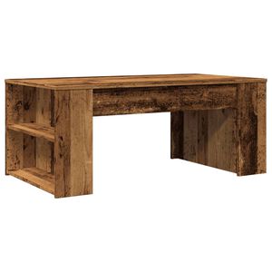 vidaXL Soffbord &aring;ldrat tr&auml; 102x55x42 cm konstruerat tr&auml;