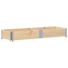 vidaXL Pallkrage 150x50 cm massivt furu
