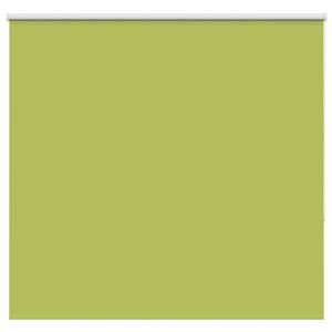 vidaXL Rullgardin m&ouml;rkl&auml;ggning blad gr&ouml;n 145x175 cm tyg bredd 141,6 cm