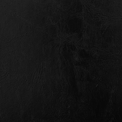 vidaXL Matstolar 4 st svart konstläder
