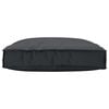 vidaXL Palldyna f&ouml;r sits Svart 80 x 80 x 12 cm Oxford tyg