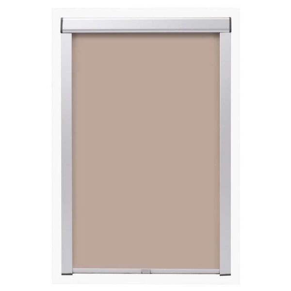 vidaXL M&ouml;rkl&auml;ggande rullgardin beige MK08
