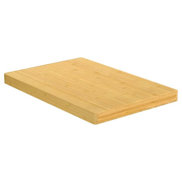vidaXL Bordsskiva 60x100x4 cm bambu