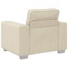 vidaXL Soffa 2 pcs Taupe 219 x 80 x 82 cm tyg