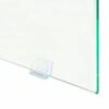 vidaXL Kaffeebord Transparent 110 x 55 x 40 cm Glas