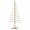 vidaXL Tr&auml;julgran Brun 210 cm Bambu
