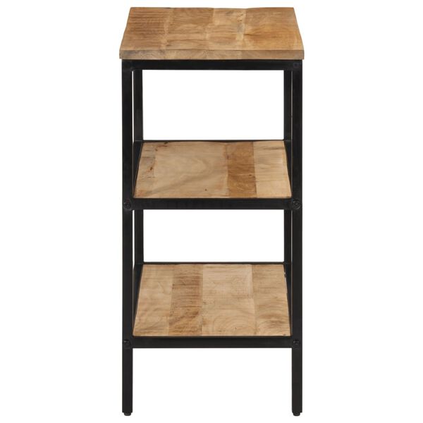 vidaXL Avlastningsbord 70x35x70 cm massivt grovt mangotr&auml;