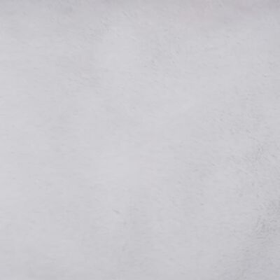 vidaXL Hundbädd brun och vit 110,5x80,5x26 cm fleece med linnelook