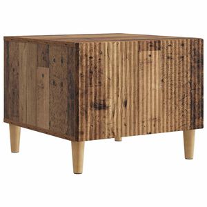 vidaXL Kaffeebord med l&aring;da Gammalt tr&auml; 49 x 50 x 40 cm Konstruerat tr&auml;