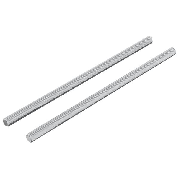 vidaXL G&auml;ngat R&ouml;r 2 pcs Silver 6 x 135 mm St&aring;l