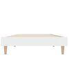 VidaXL Sängram vit 75x190 cm konstruerat trä