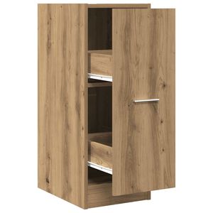 vidaXL Apotekssk&aring;p ek 30x41x77,5 cm konstruerat tr&auml;