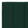 vidaXL Bed with Mattress "Hanko" Dark Green 90x190 cm Velvet