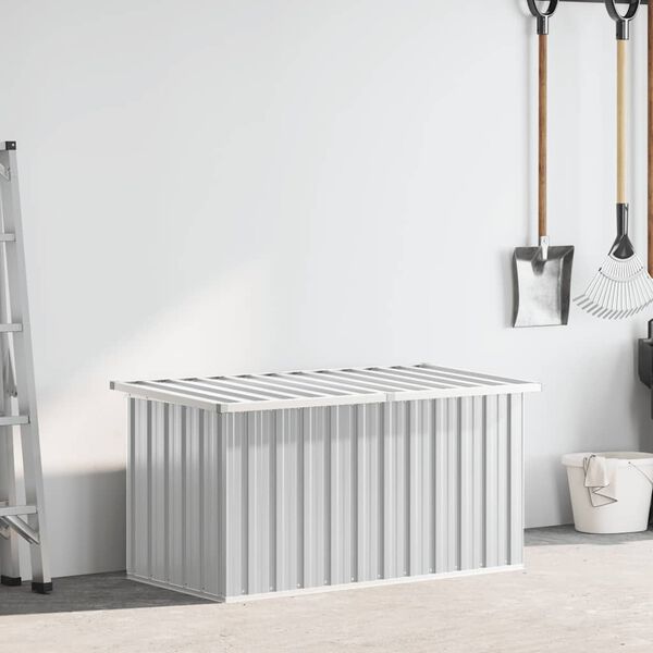 vidaXL Dynbox gr&aring; 129x67x65 cm