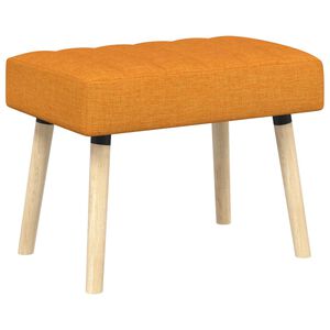 vidaXL Kanalstoppad B&auml;nk M&ouml;rkgul 60 x 40 x 45 cm Tyg
