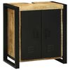 vidaXL Badrumsm&ouml;belset 4 pcs Brun 55 x 35 x 60 cm Massivt mangotr&auml;