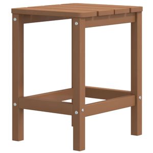 vidaXL Adirondack bord aquabl&aring; 38x38x46 cm HDPE