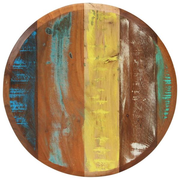 vidaXL Barstolar 2 st massivt återvunnet trä