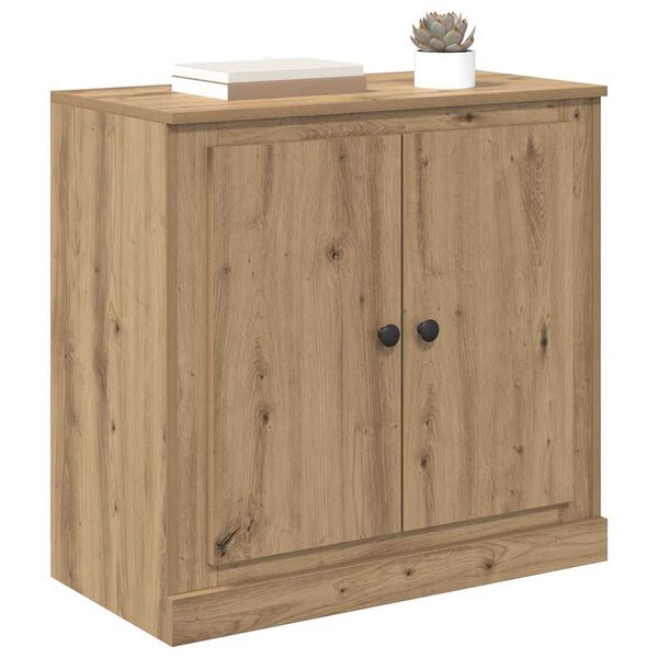 vidaXL Sideboard Artisan Ek 70 x 35,5 x 67,5 cm Konstruerat tr&auml;