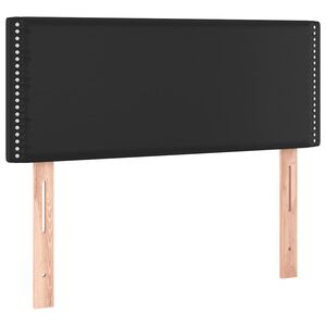 vidaXL S&auml;nggavel svart 80x5x78/88 cm konstl&auml;der