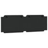 vidaXL Headboard Cushion "Zadar" Black 152 cm Faux Leather