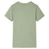 T-shirt f&ouml;r barn ljus khaki 116